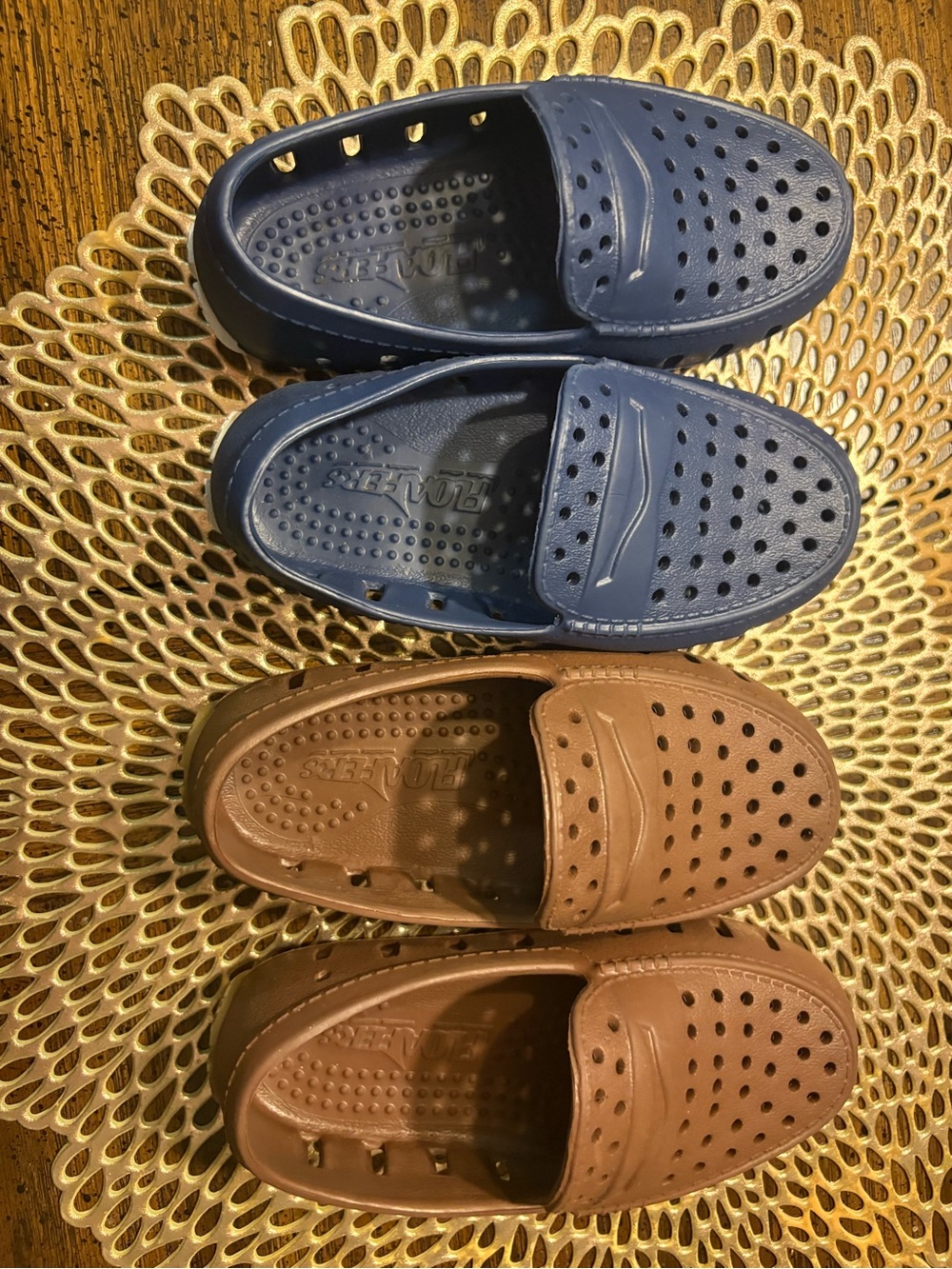 Kids Slip-On Floafers - Blue